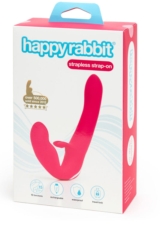 29159 happy rabbit vibrating strapless strap on