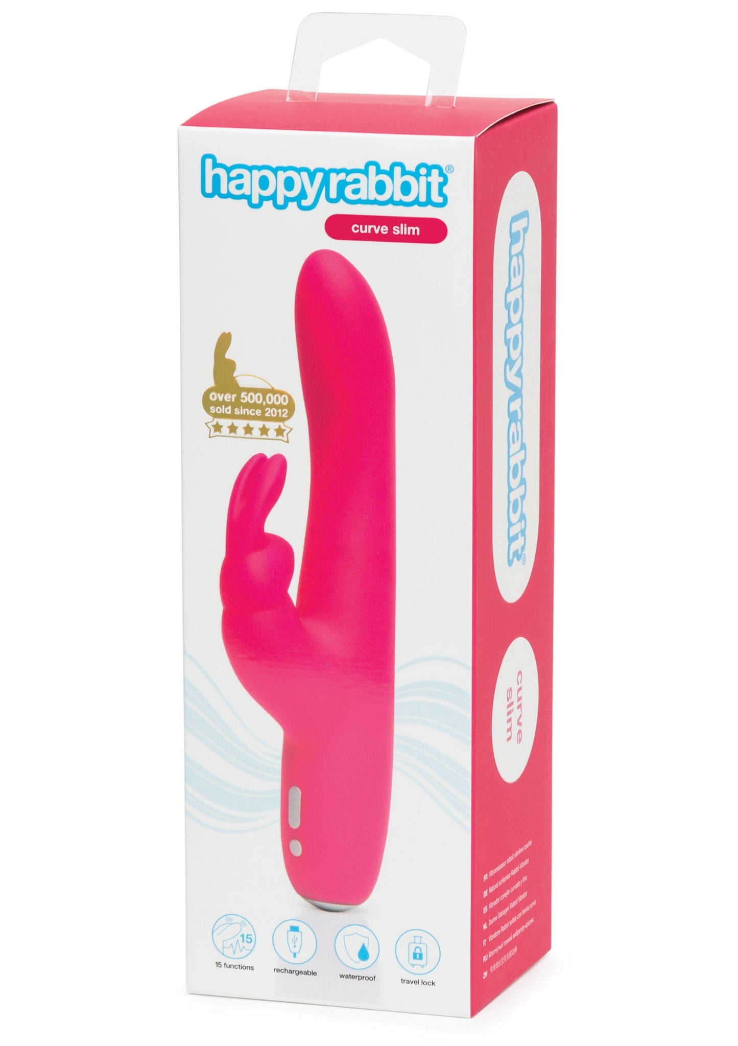 29163 happy rabbit slimline curve rabbit