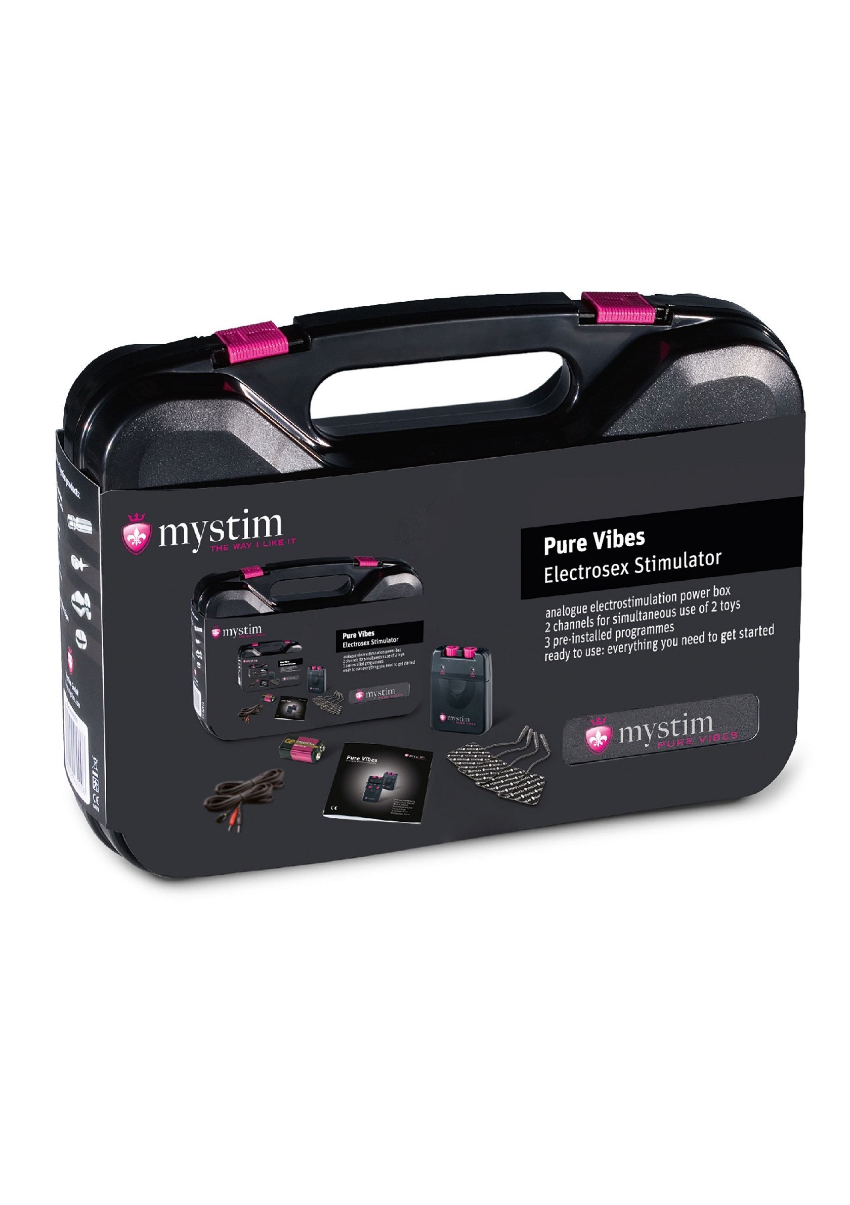 33501 mystim tens unit 3f pure vibes