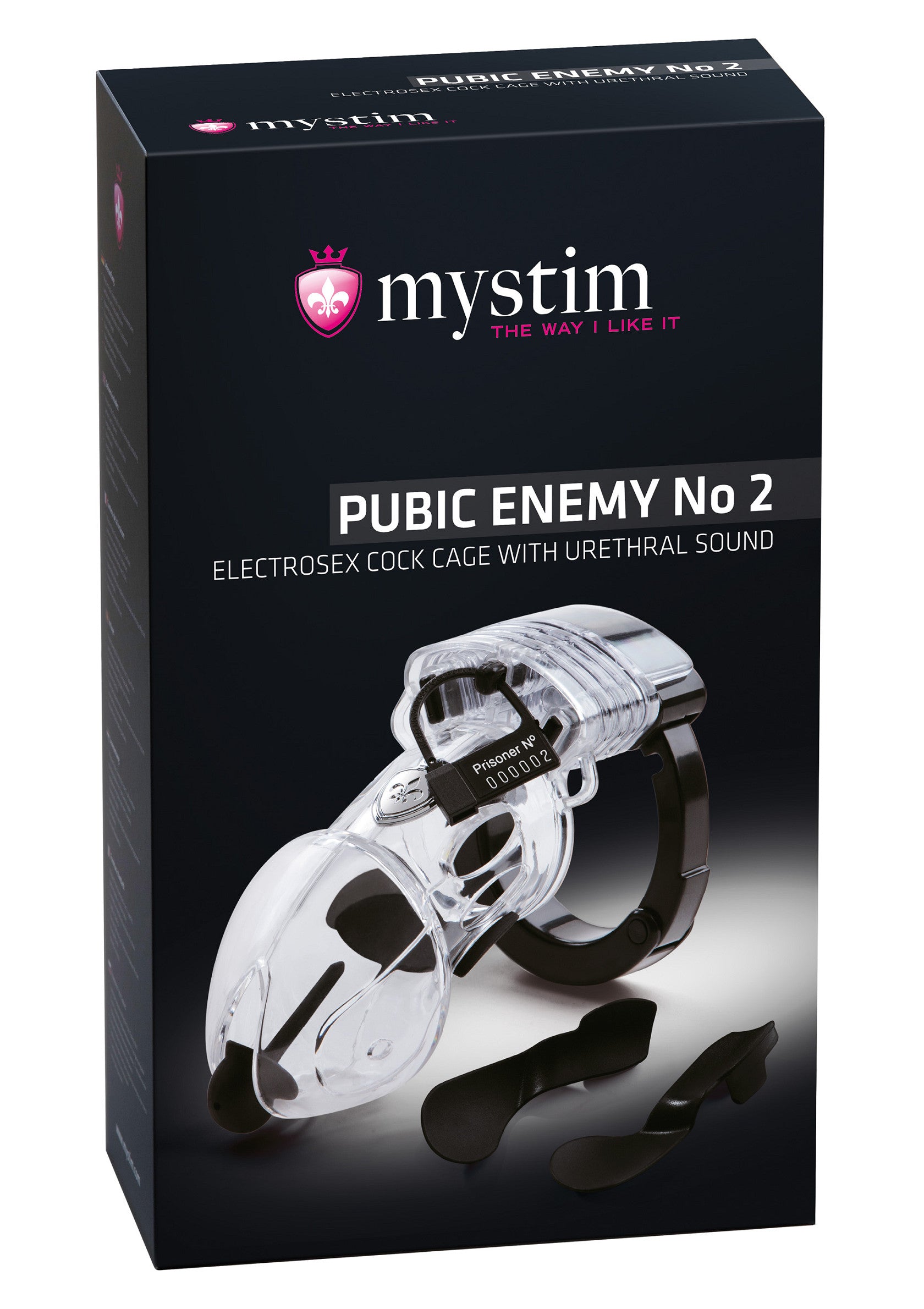 33527 mystim pubic enemy no 2 cock cage