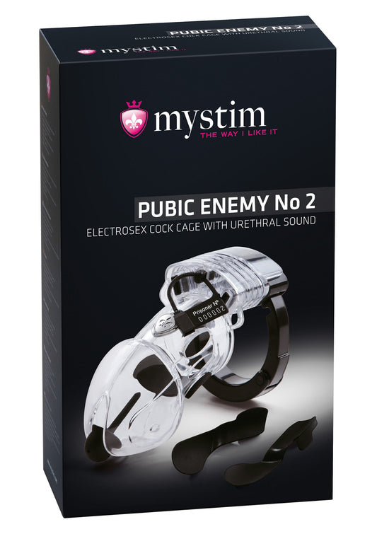 33527 mystim pubic enemy no 2 cock cage