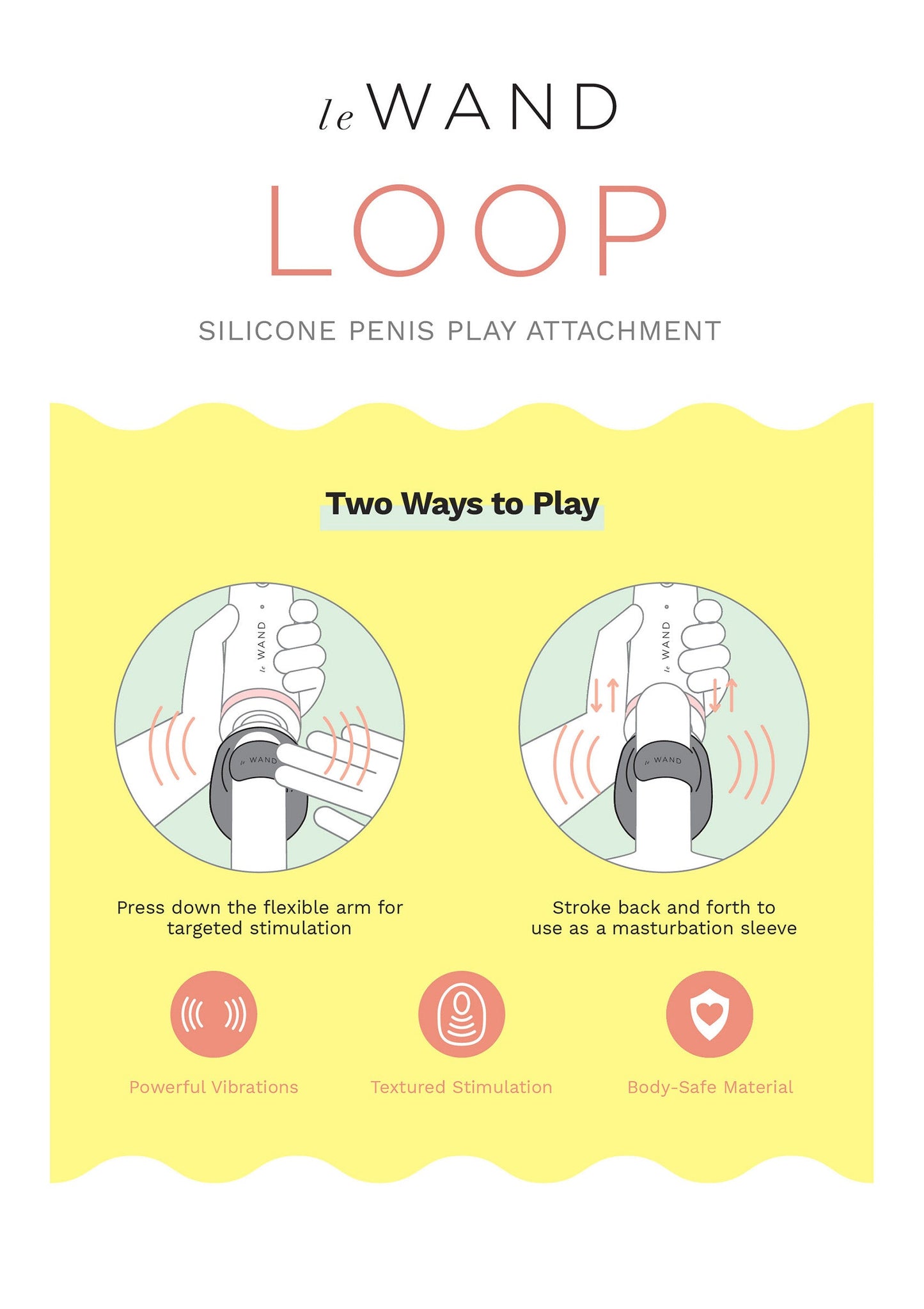 35314 le wand loop penis play head