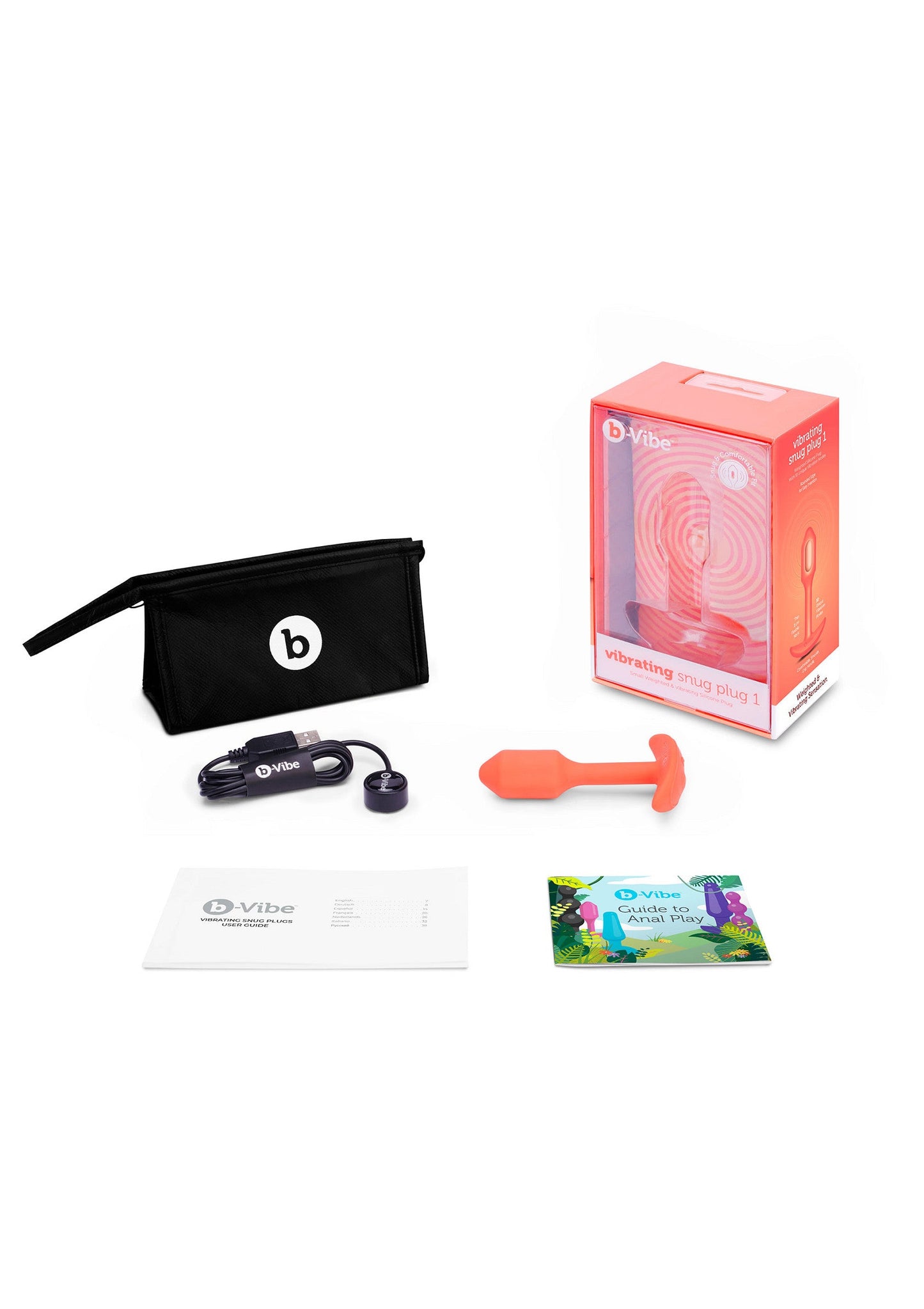 35447 b vibe vibrating snug plug s
