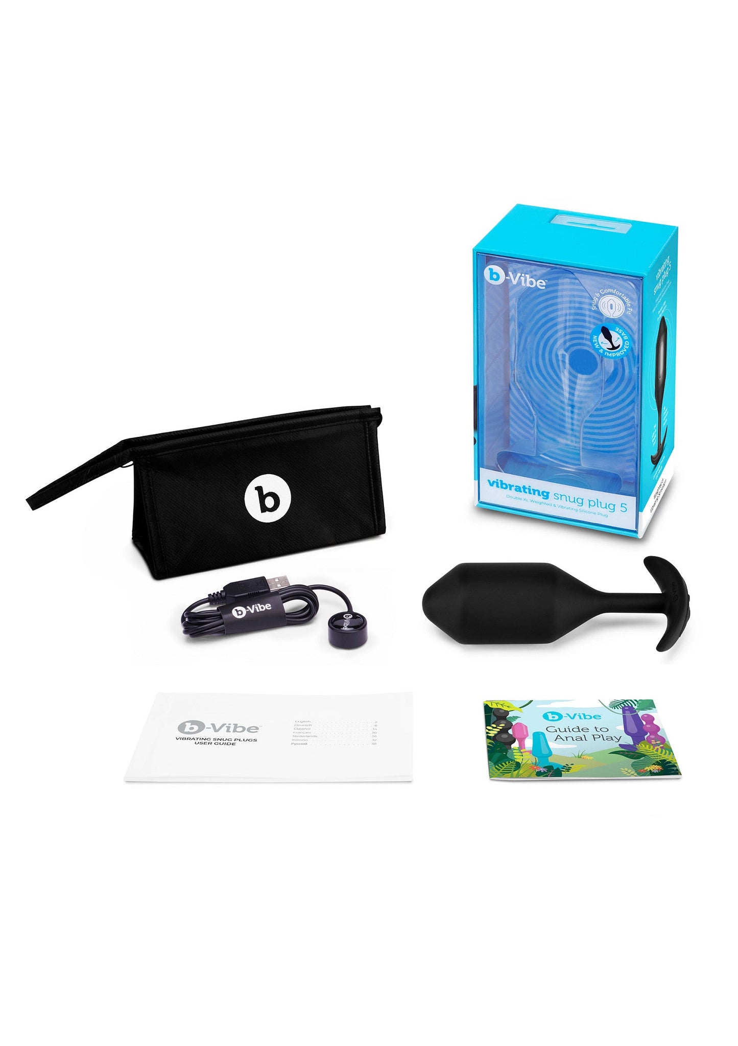 35449 b vibe vibrating snug plug xxl