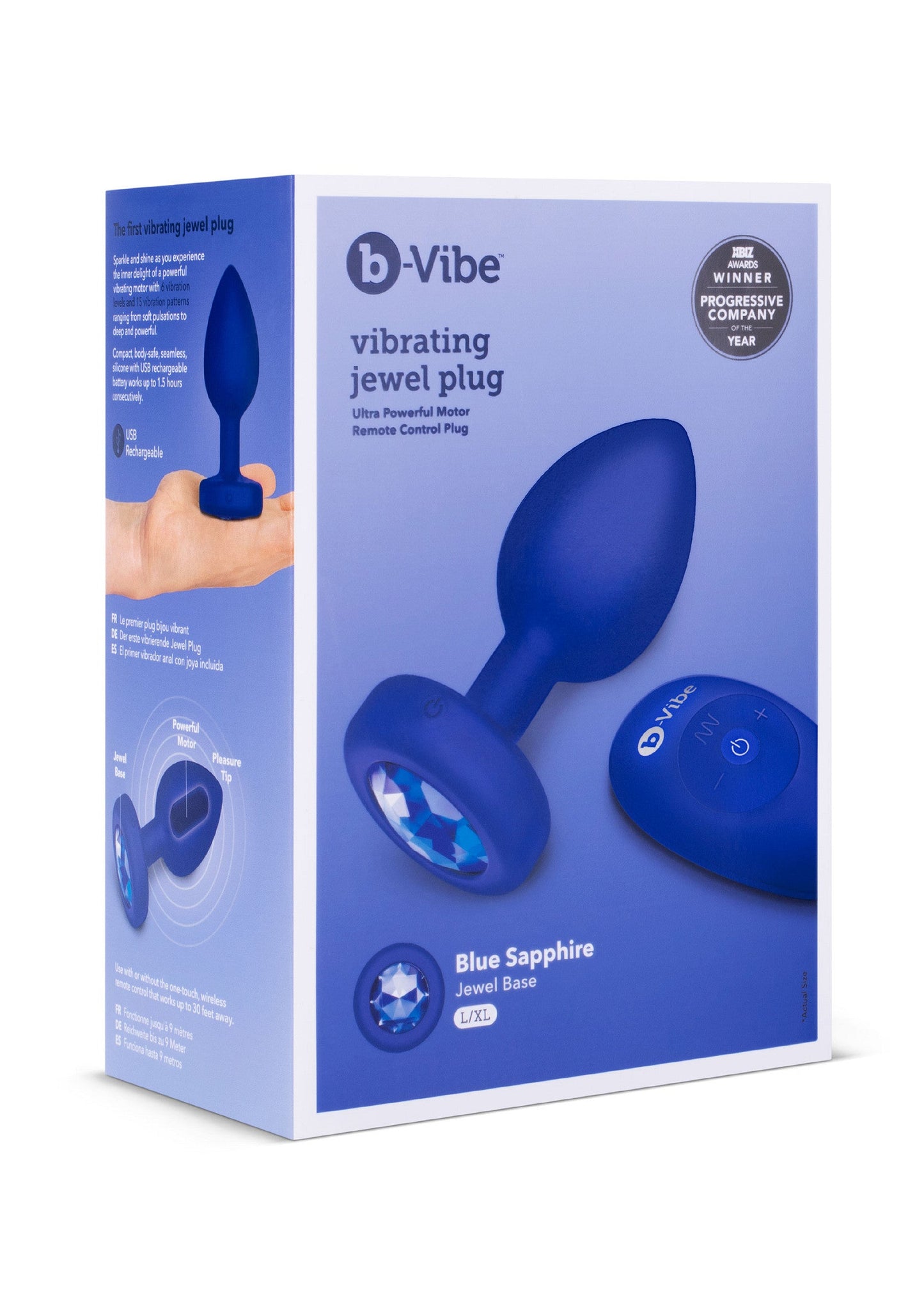 35451 b vibe vibr jewel plug lxl