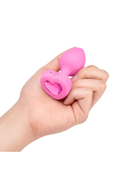 35454 b vibe vibr heart plug sm