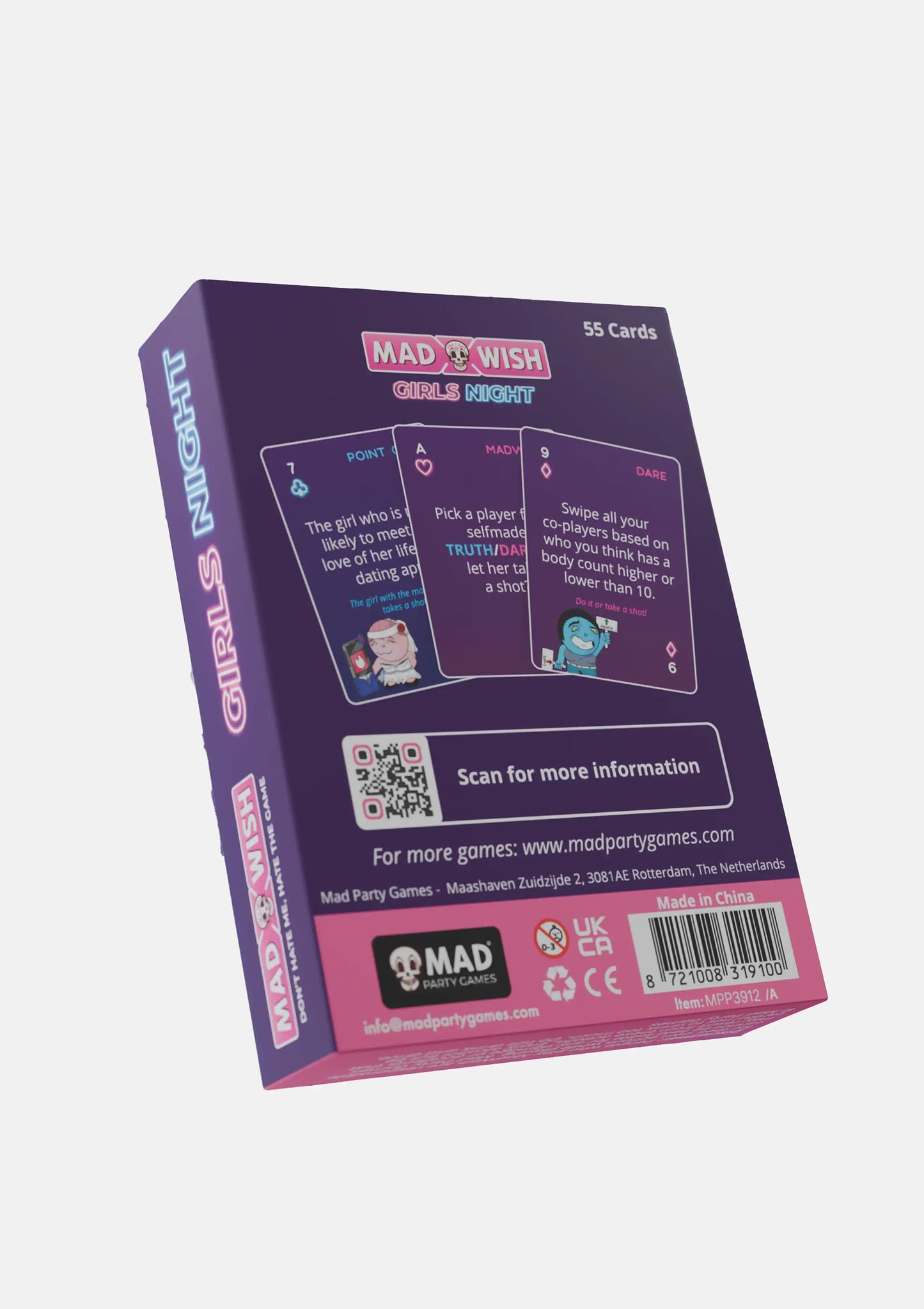 MadWish Girls Cards 24 pcs