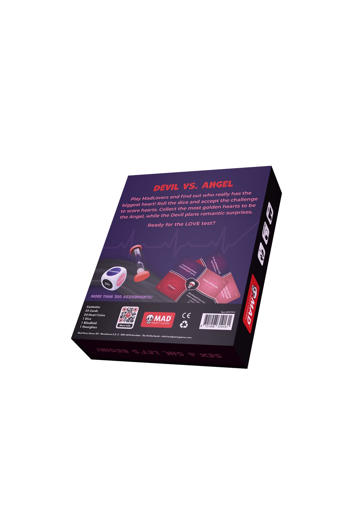 Mad Loverz Erotic Game 12 pcs