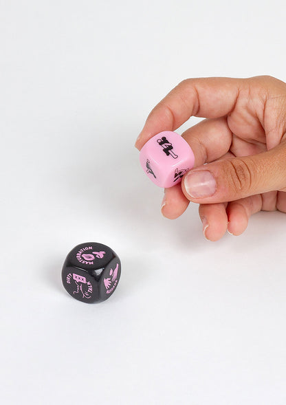 44333 secret play foreplay lovers dice 2 pcs
