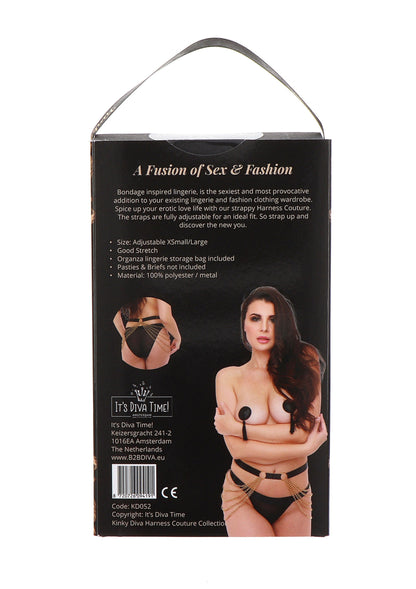 70806 kinky diva luxury chain belt