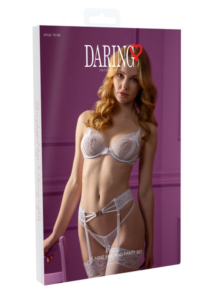 75130 daring intimates be mine bra and panty set