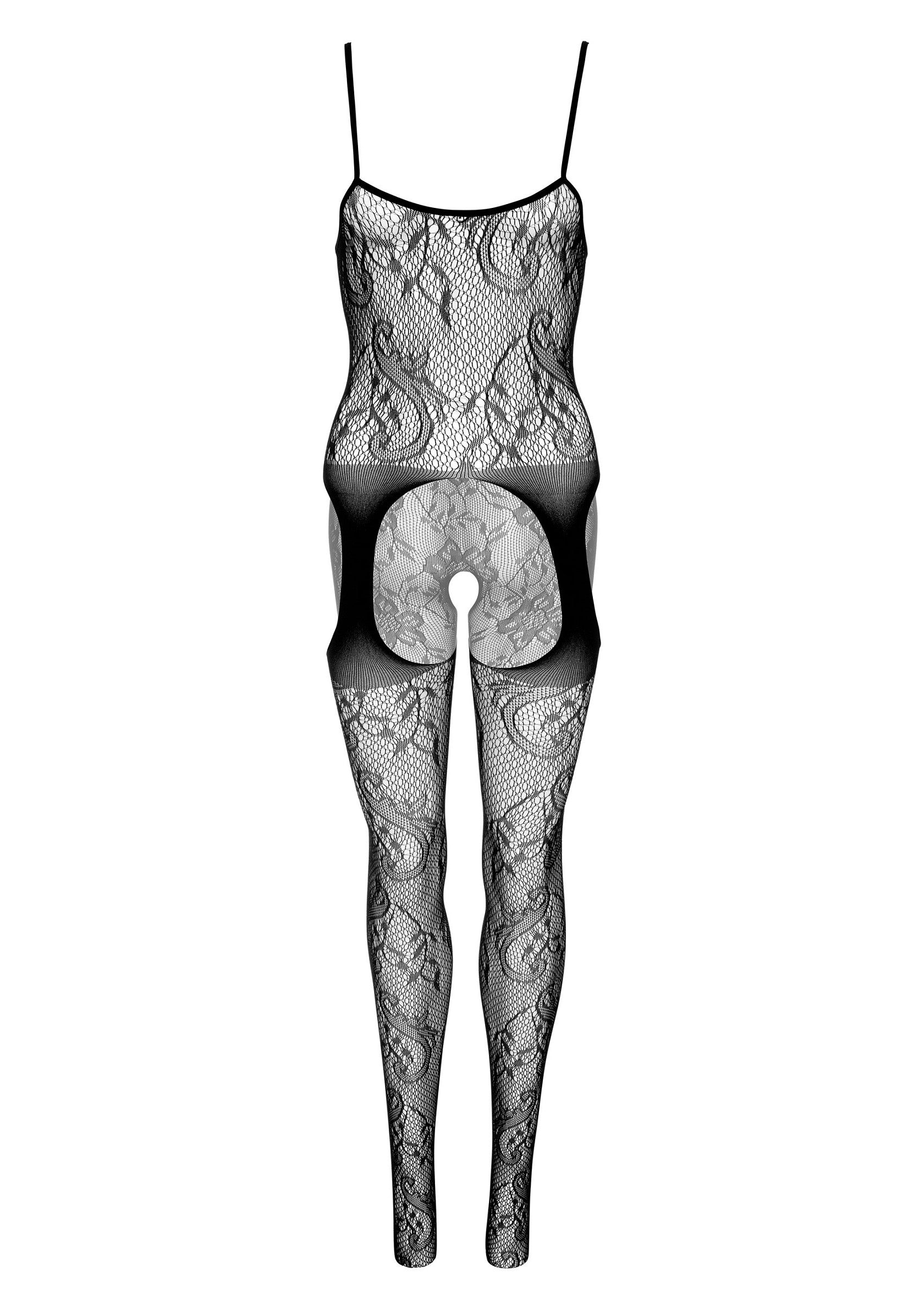 75250 daring intimates floral suspender bodystocking