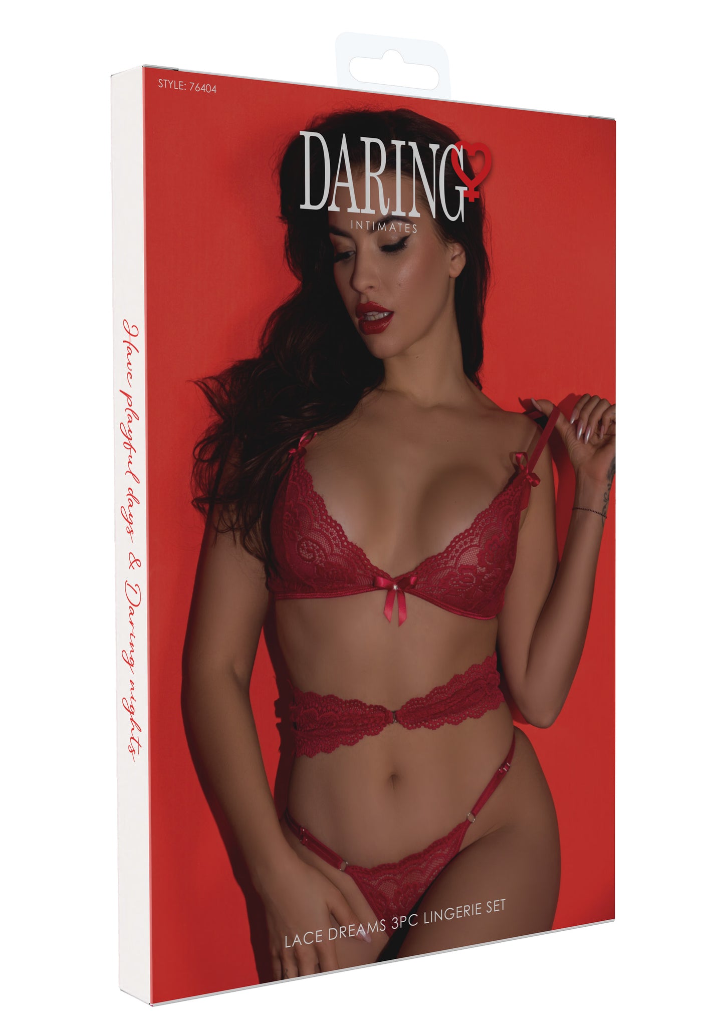 Lace Dreams 3PC Lingerie Set