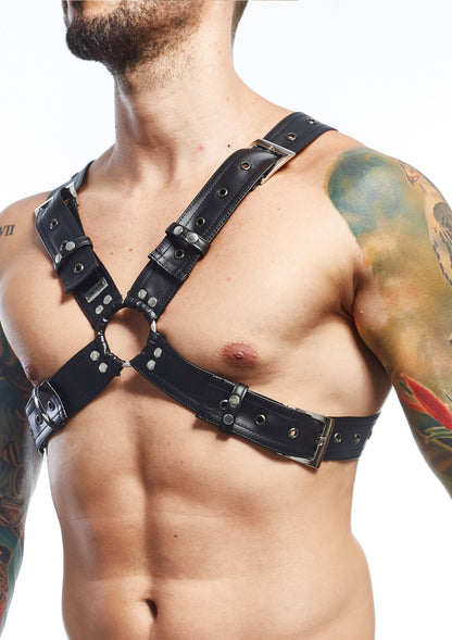 81288 mob eroticwear dngeon x harness belts