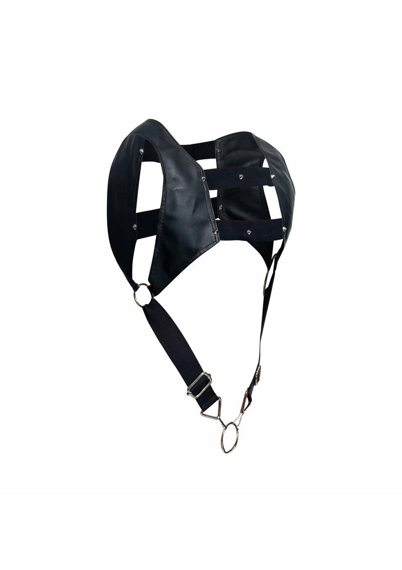 Top Cockring Harness DNGEON 3 Top Cockring Harness DNGEON – Cropped Brustgurt mit Penisring | RaiX Shop