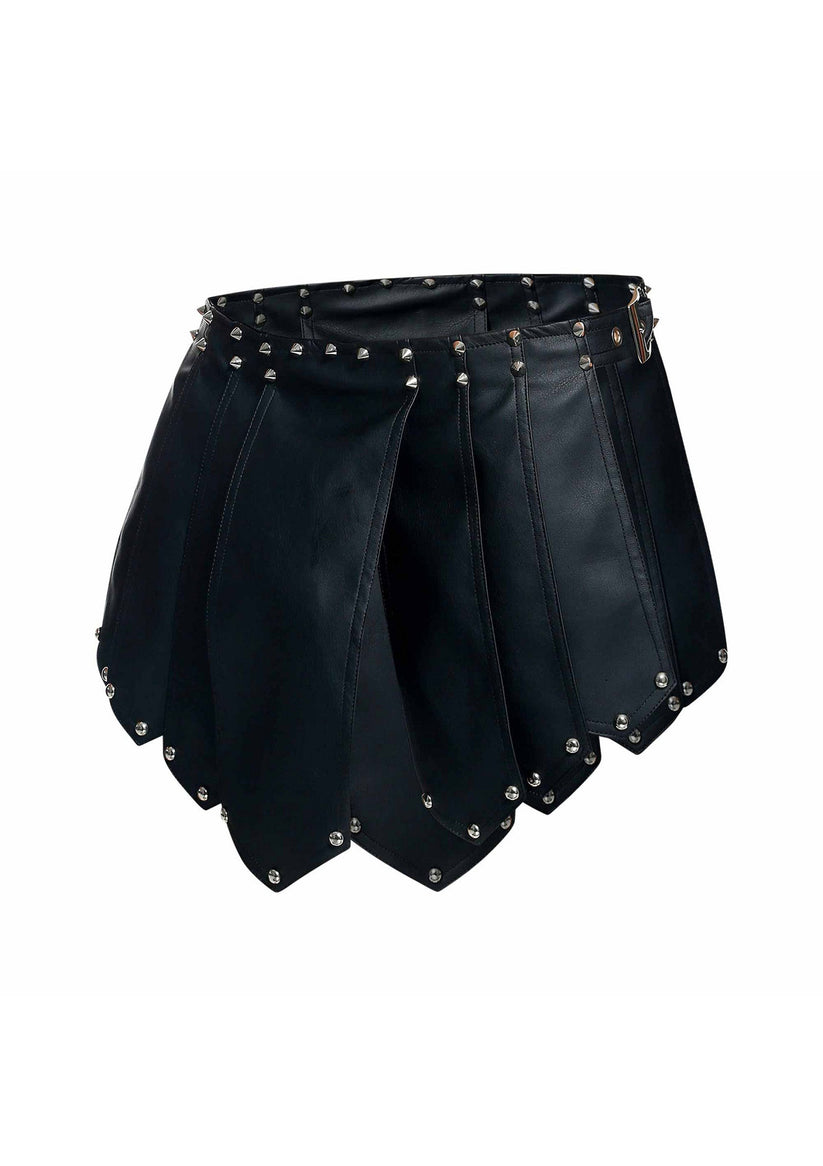 Roman Skirt Gladiator Rock 2 Roman Skirt – Leder Gladiator Krieger Rock Herren DNGEON | RaiX Shop