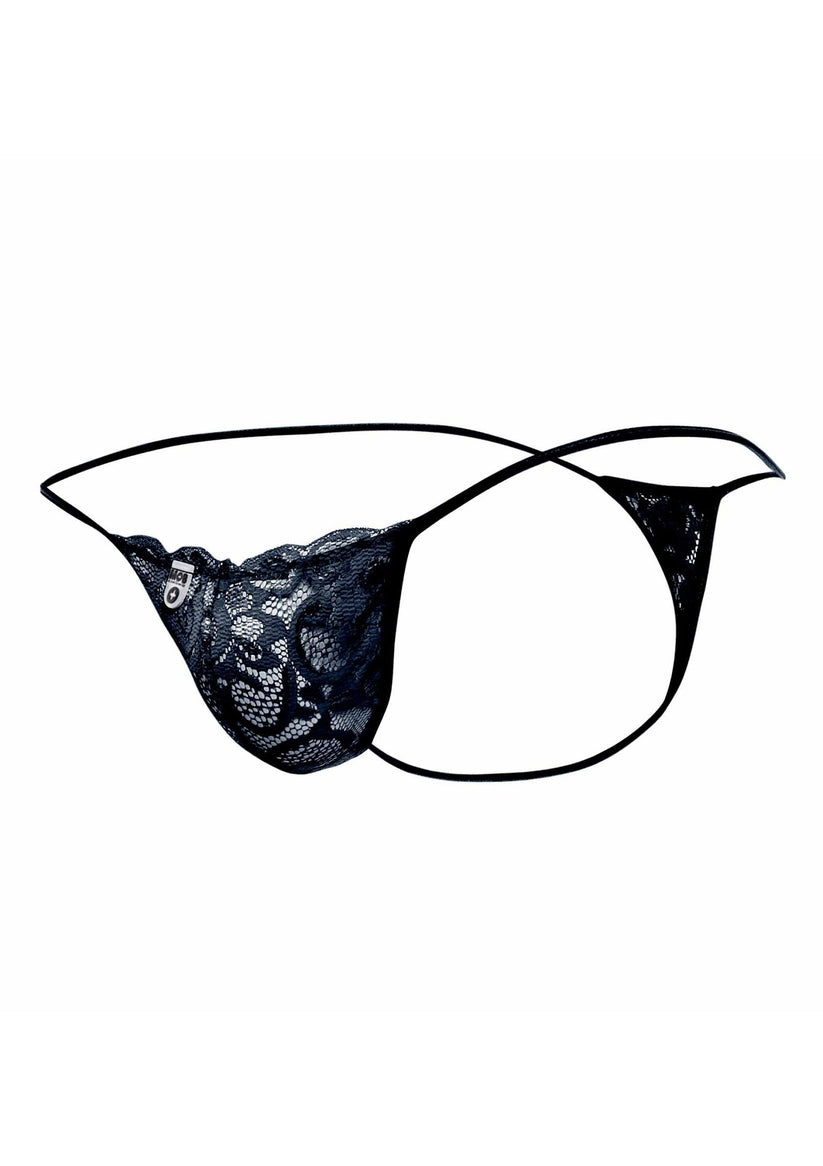 Herren Spitzen String 1 Erotischer Herren Spitzen String - MOB Designer Lace Thong | RaiX Shop