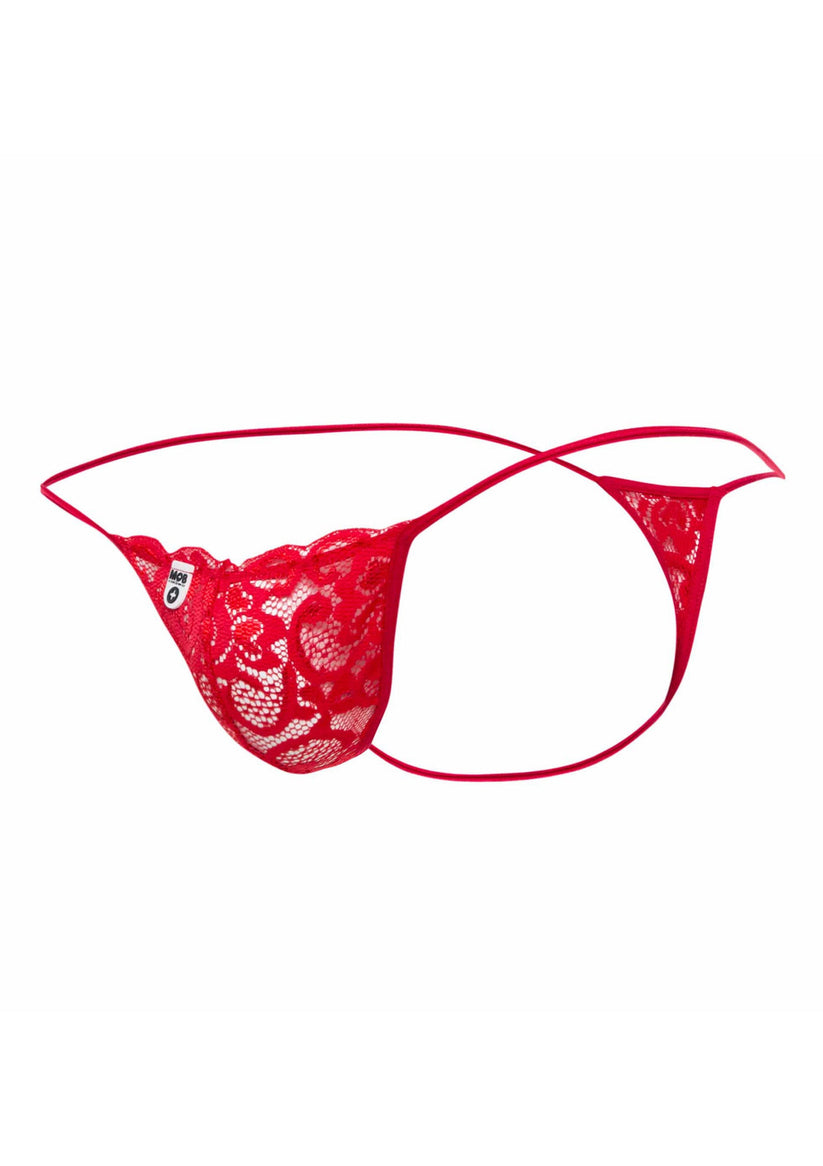 Herren Spitzen String 2 Erotischer Herren Spitzen String - MOB Designer Lace Thong | RaiX Shop