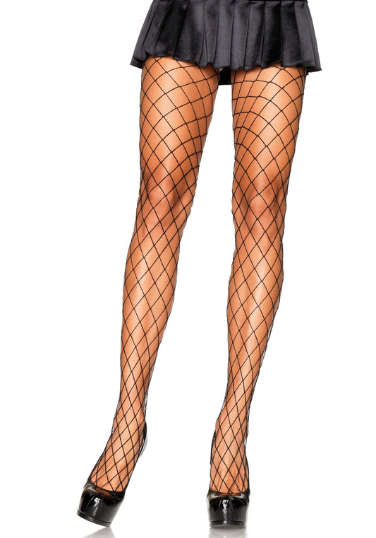 85087 leg avenue elastane diamond fishnet pantyhose