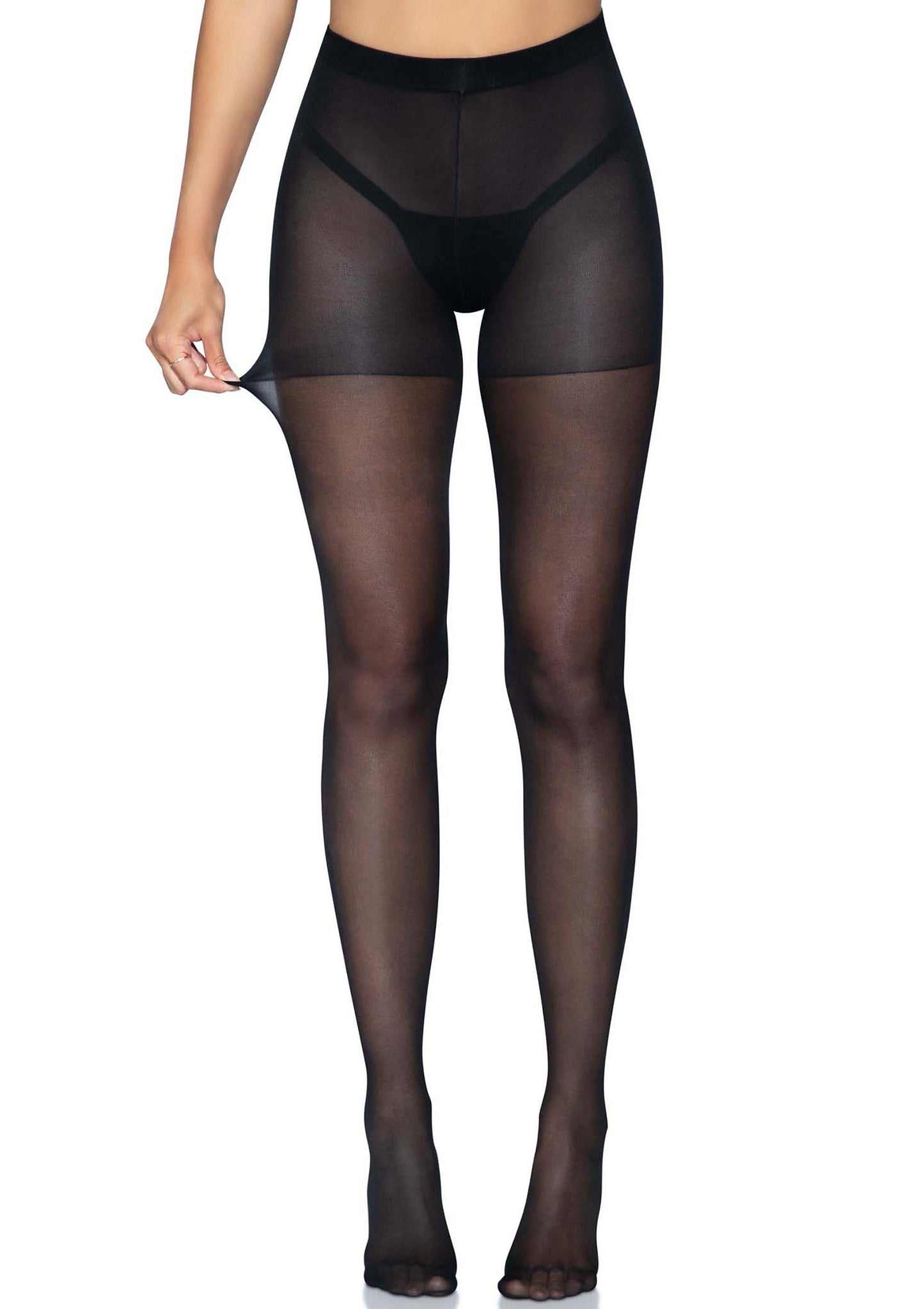 85129 leg avenue sheer open butt crotchless pantyhose