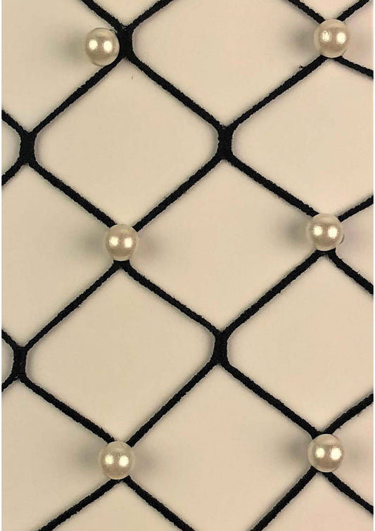 85183 leg avenue fence net tights with faux pearls