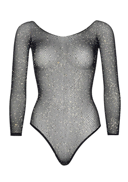 85244 leg avenue very sexy lingerie bodysuit with snap crotch panty