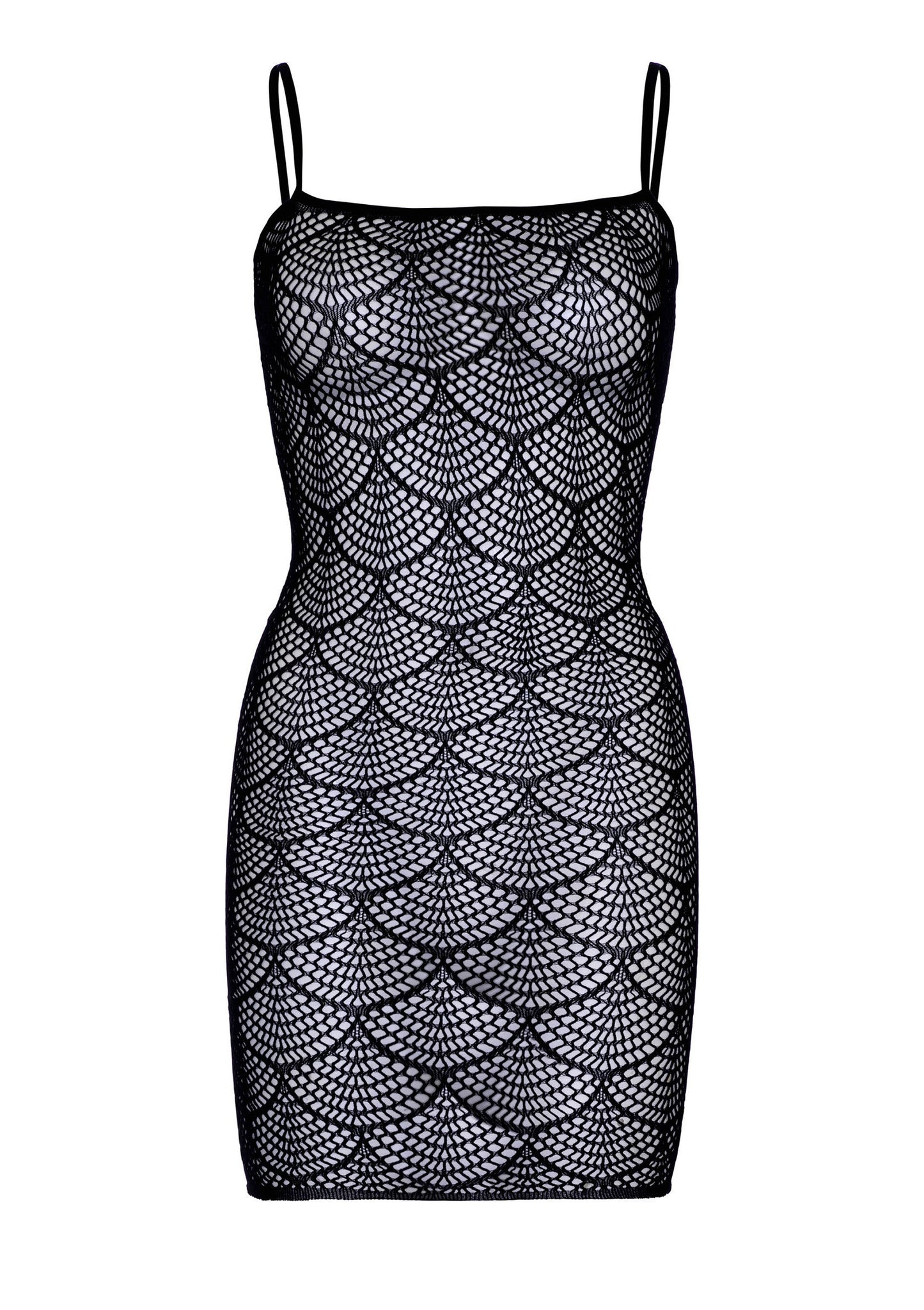 86558 leg avenue shell net mini dress
