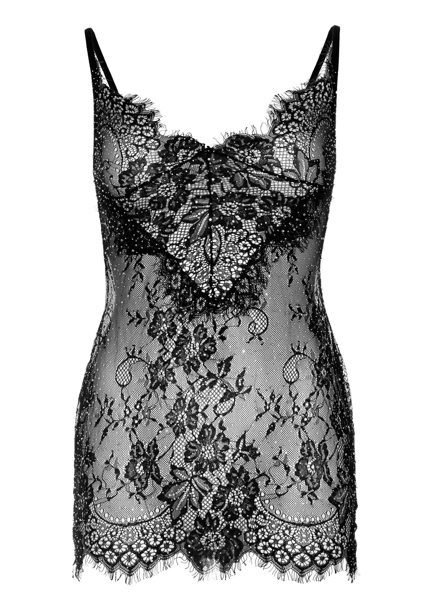 86572 leg avenue rhinestone mini dress and string