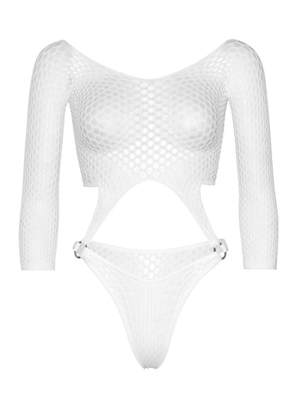 86598 leg avenue long sleeve bodysuit with thong back