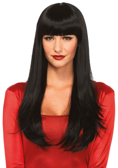 87802 leg avenue bangin long straight wig