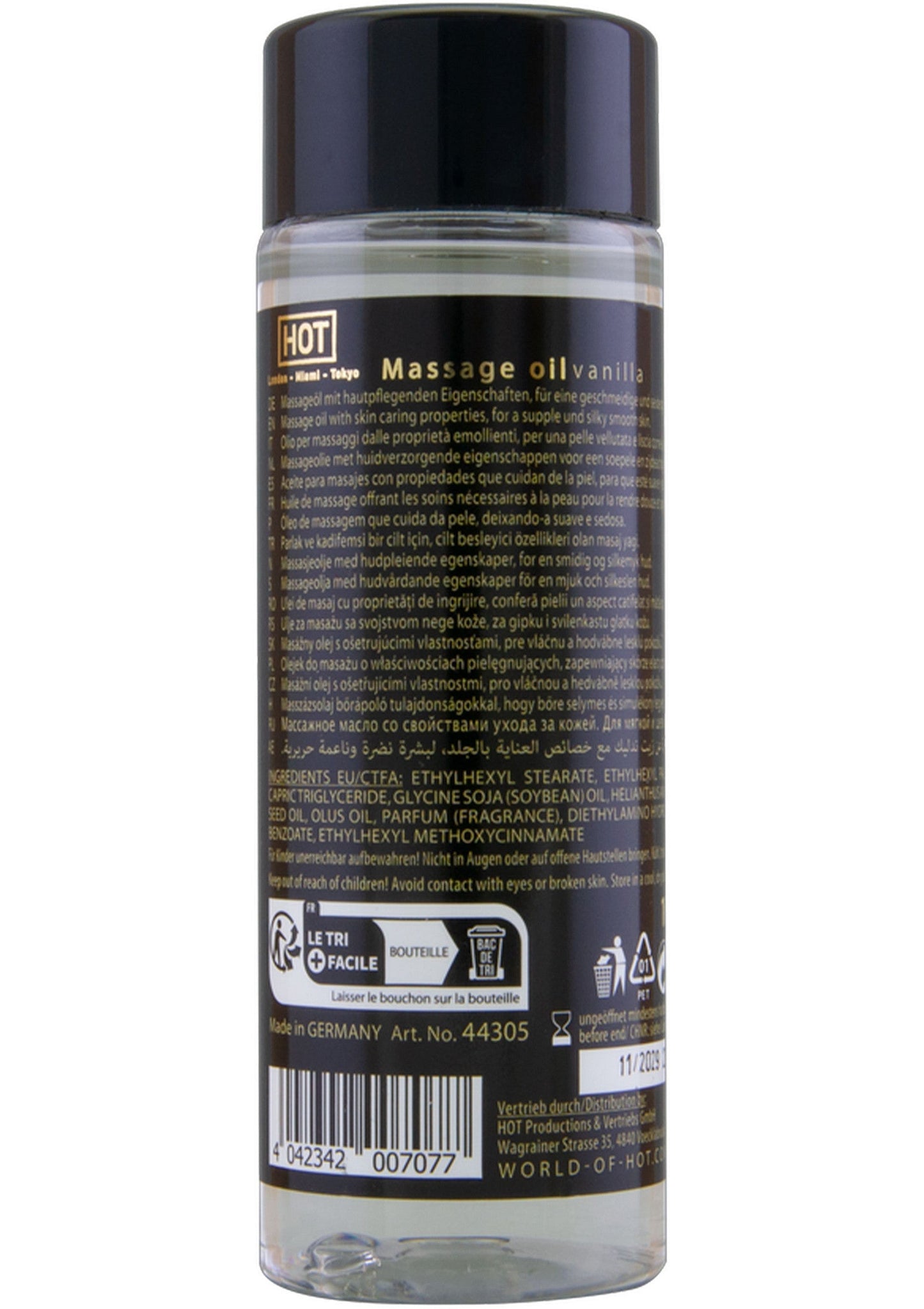 90232 hot hot massage oil 100ml