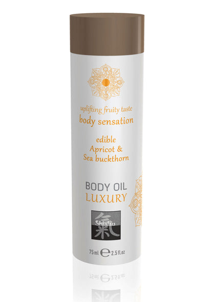 90451 hot shiatsu luxury edible body oil 75ml