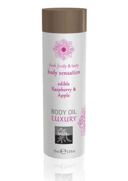 90451 hot shiatsu luxury edible body oil 75ml