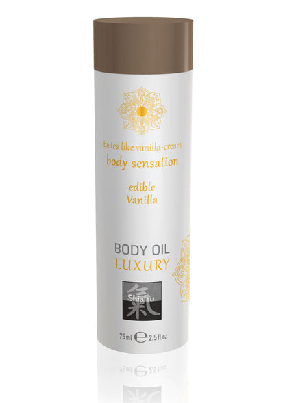 90451 hot shiatsu luxury edible body oil 75ml