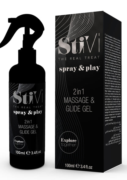 90509 hot stivi massage glide gel 100m