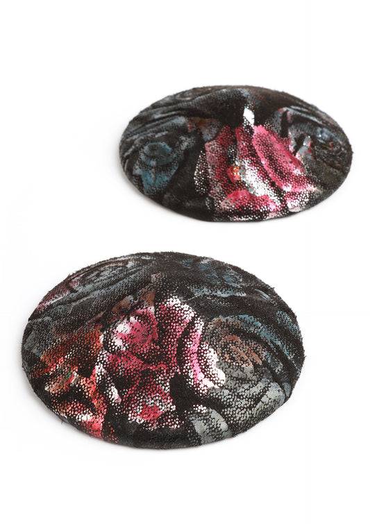 Floral Jacquard Nipple Pasty