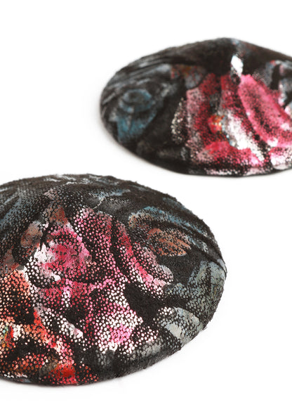 Floral Jacquard Nipple Pasty