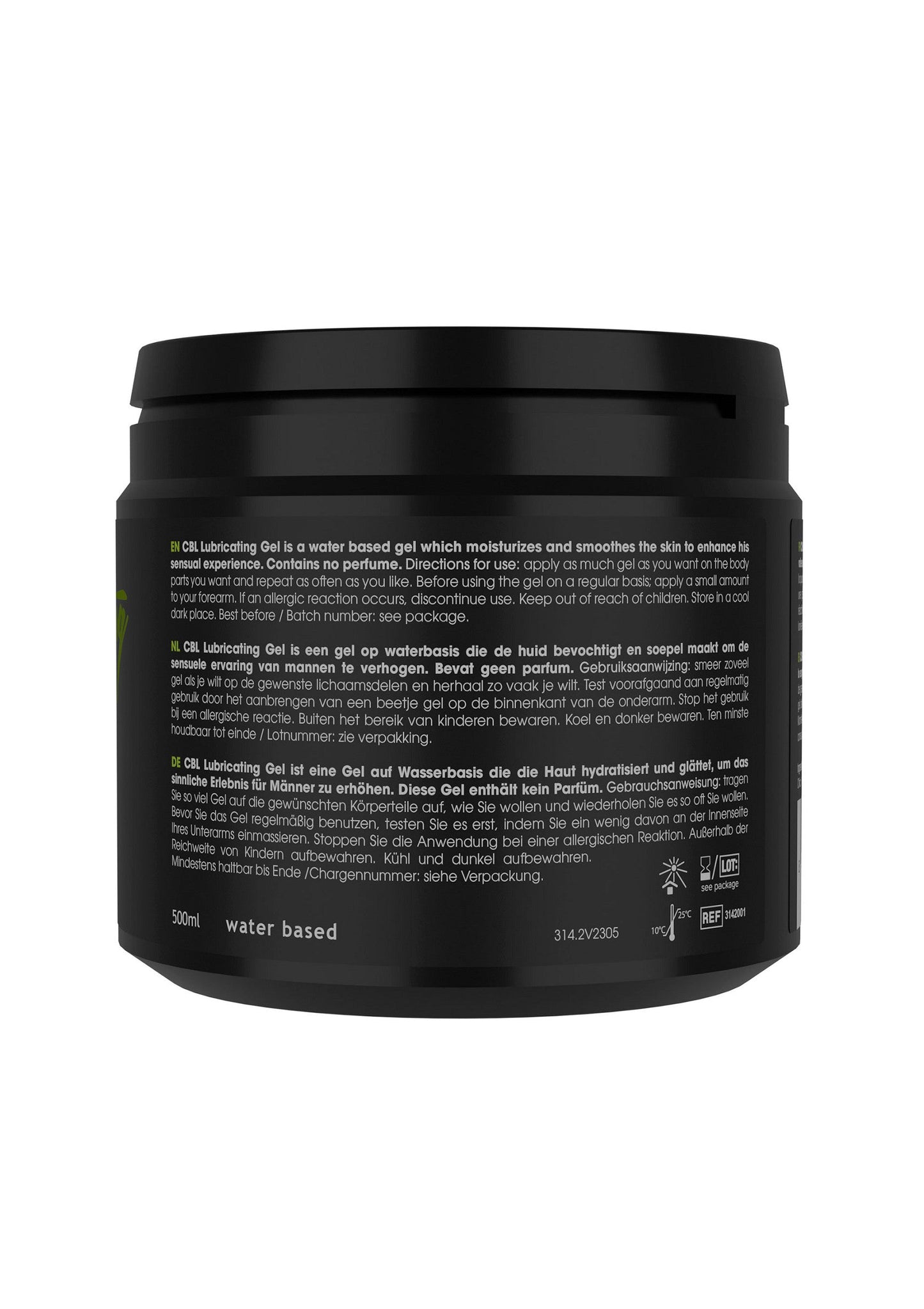 92515 cobeco lubricating gel fists 500ml