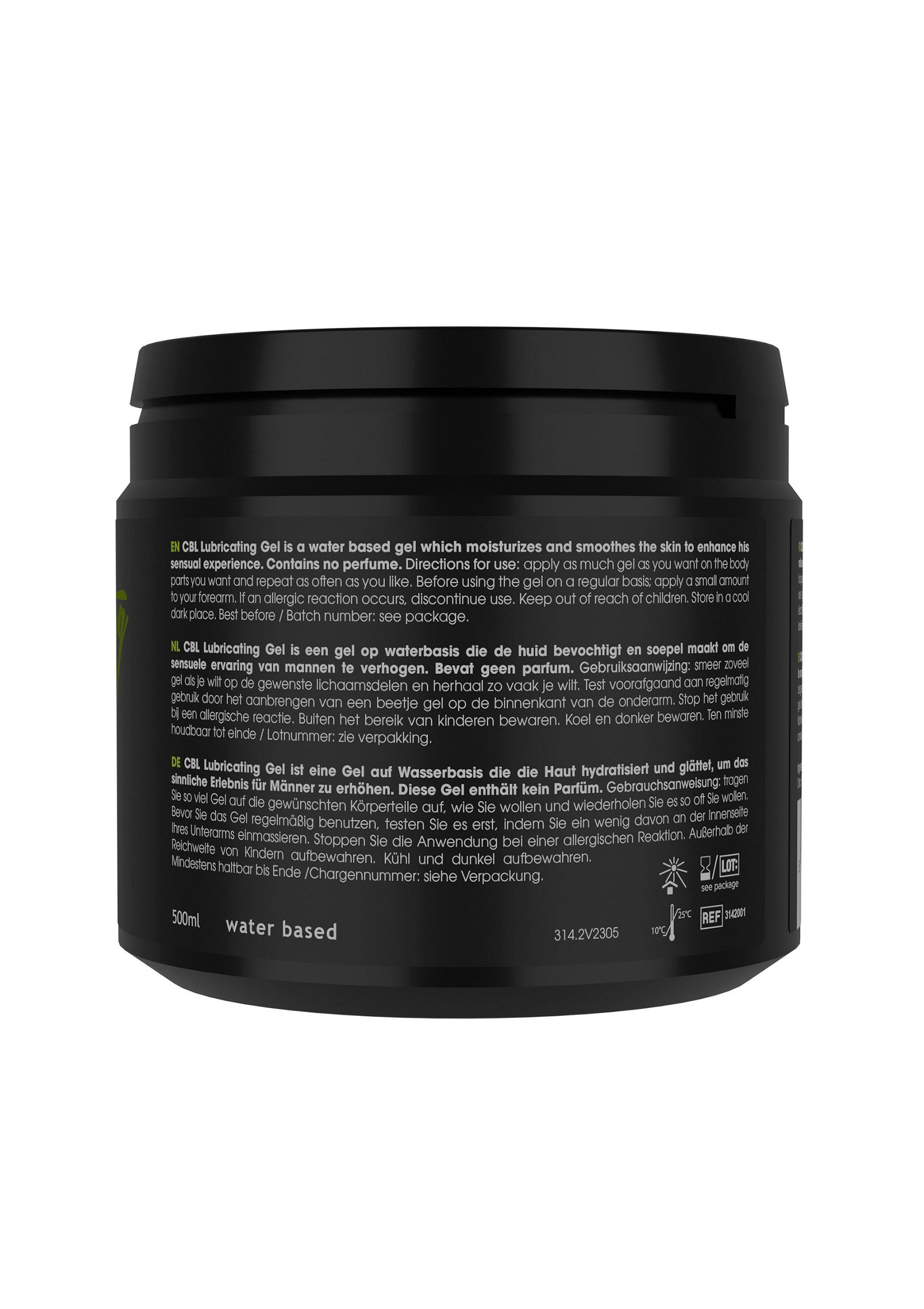 92515 cobeco lubricating gel fists 500ml