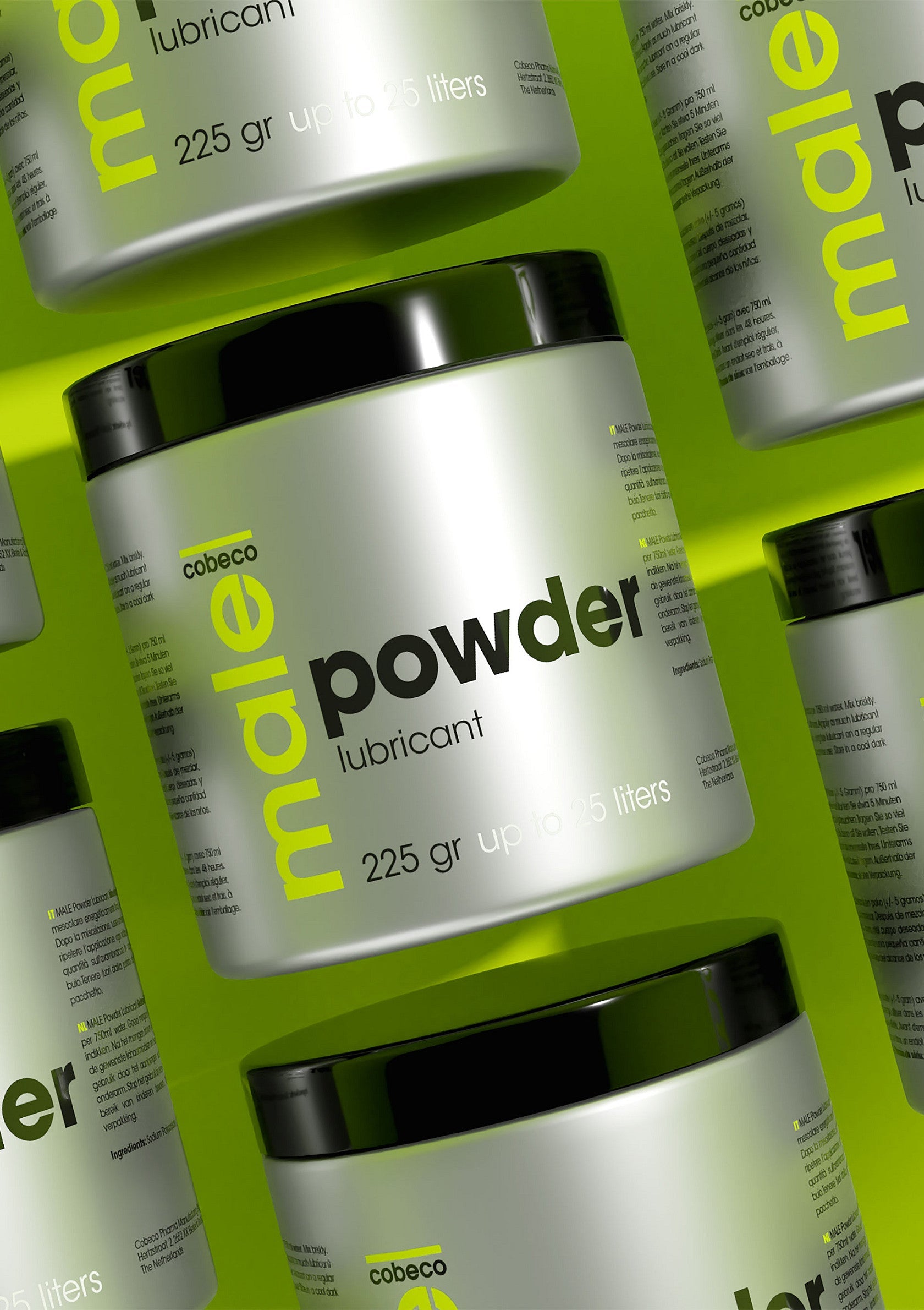 92522 cobeco male powder lubricant 225ml