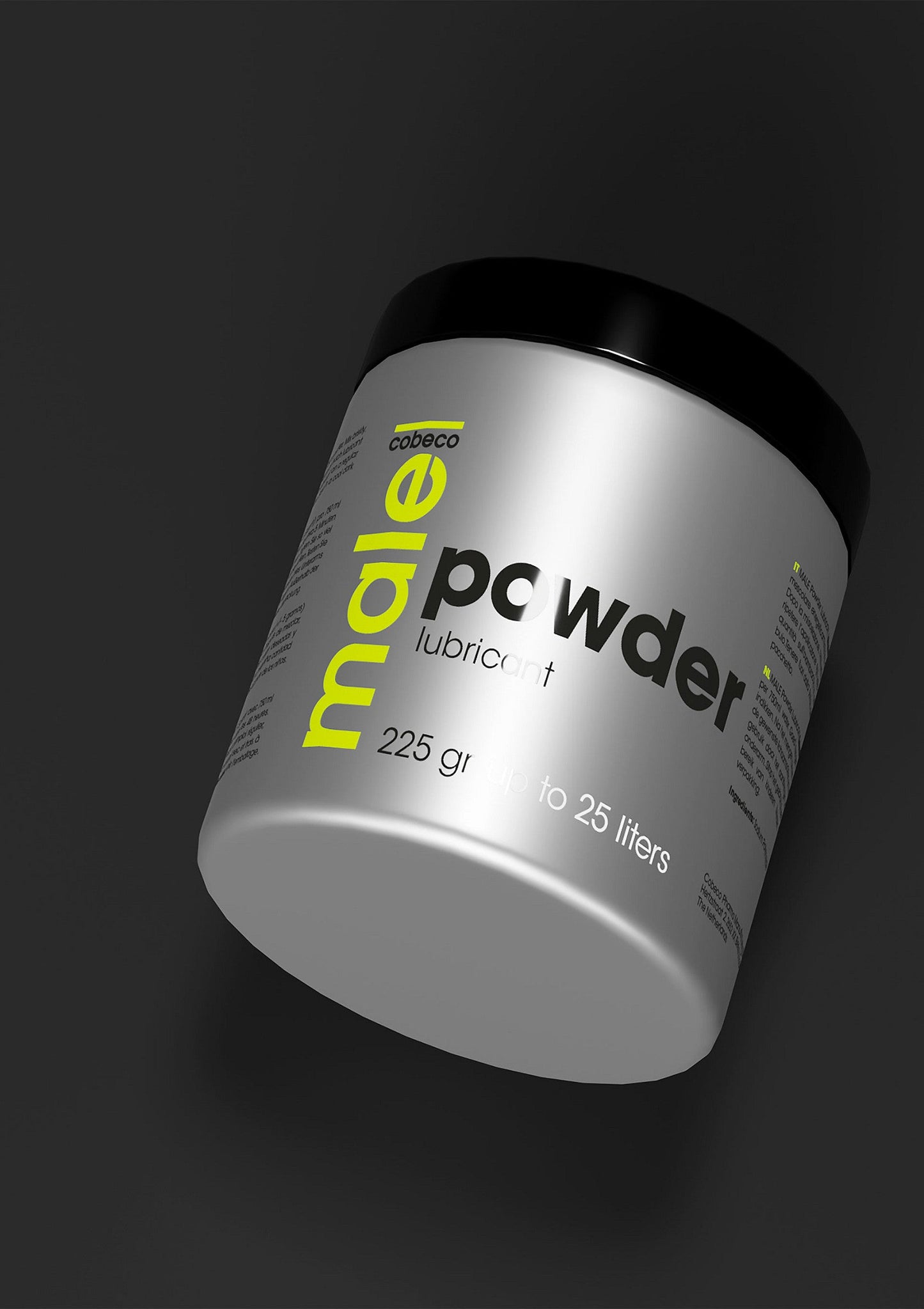 92522 cobeco male powder lubricant 225ml