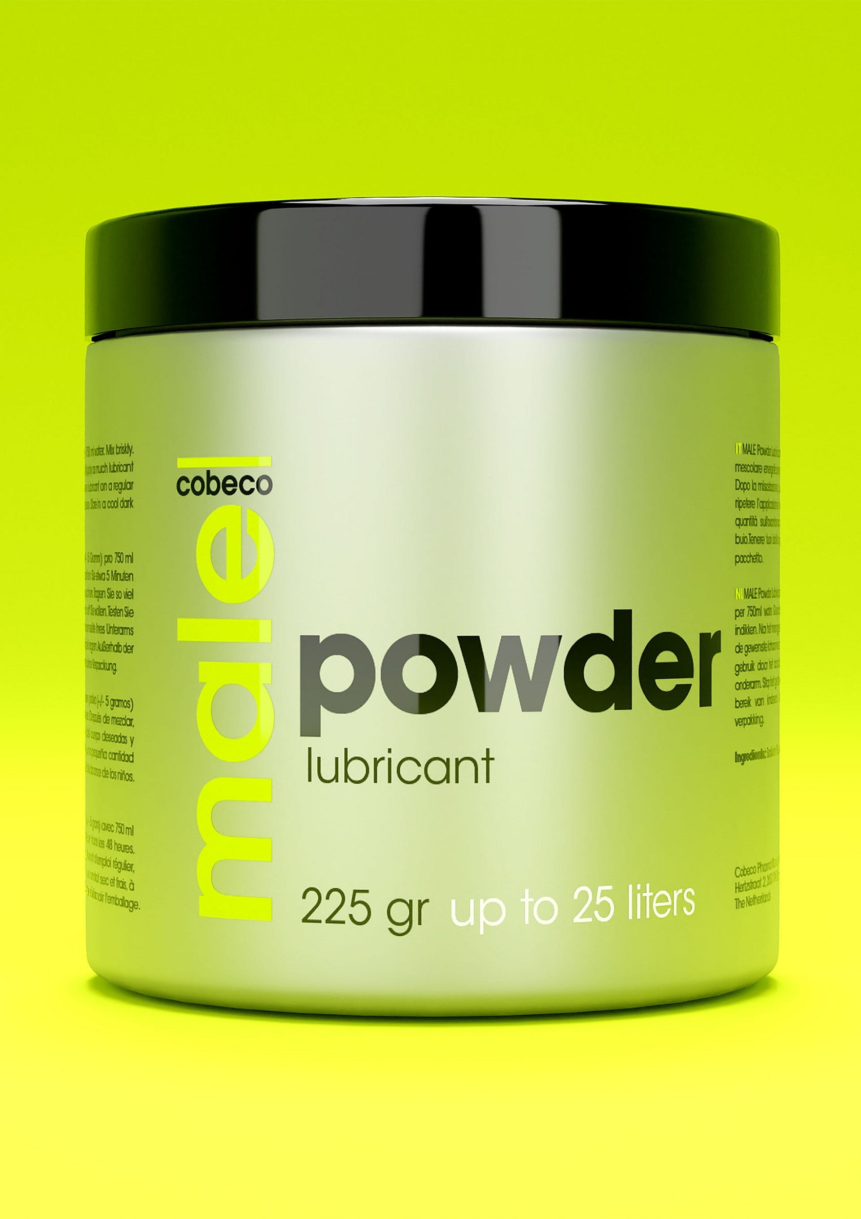 92522 cobeco male powder lubricant 225ml