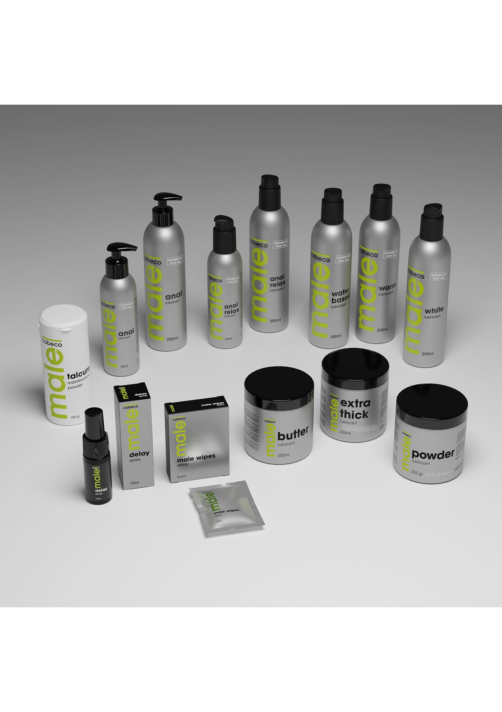 92524 cobeco male white lubricant 250ml