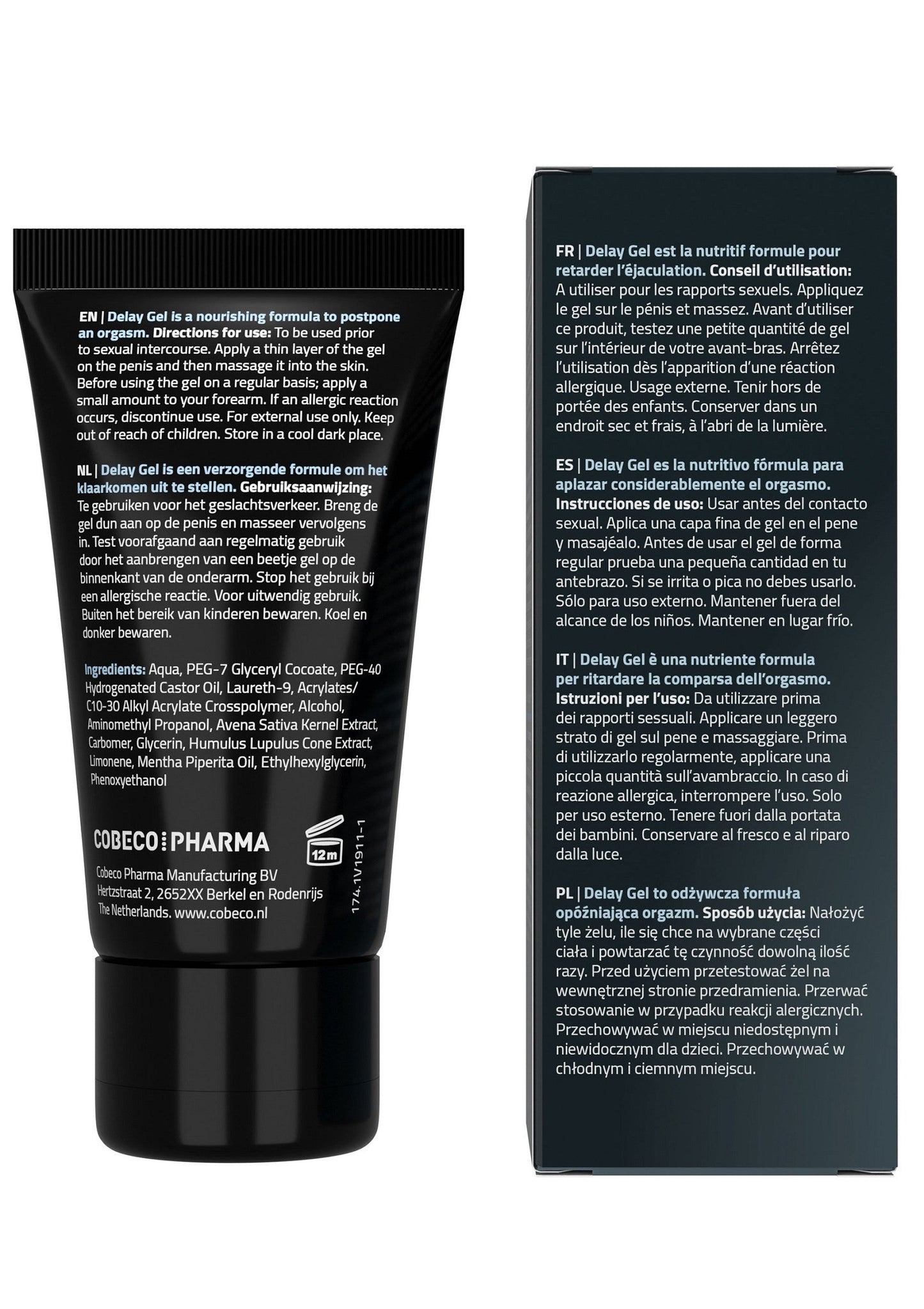 92650 cobeco coolmann coolmann delay gel 40ml