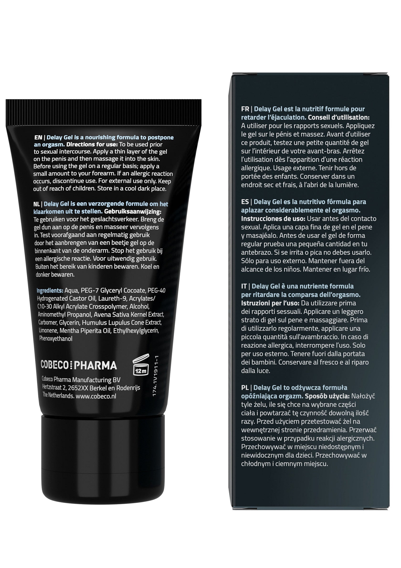 92650 cobeco coolmann coolmann delay gel 40ml