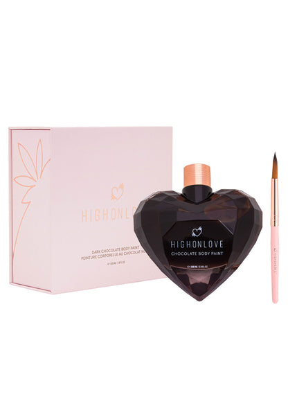 93801 high on love chocolate body paint 100ml