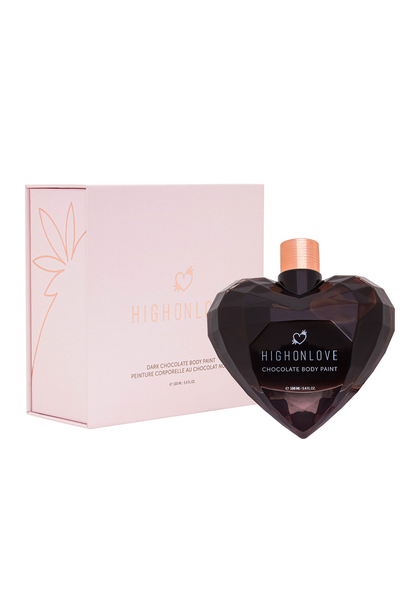 93801 high on love chocolate body paint 100ml
