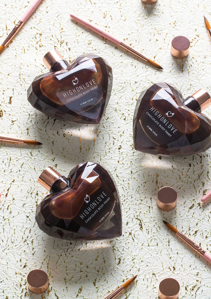 93801 high on love chocolate body paint 100ml