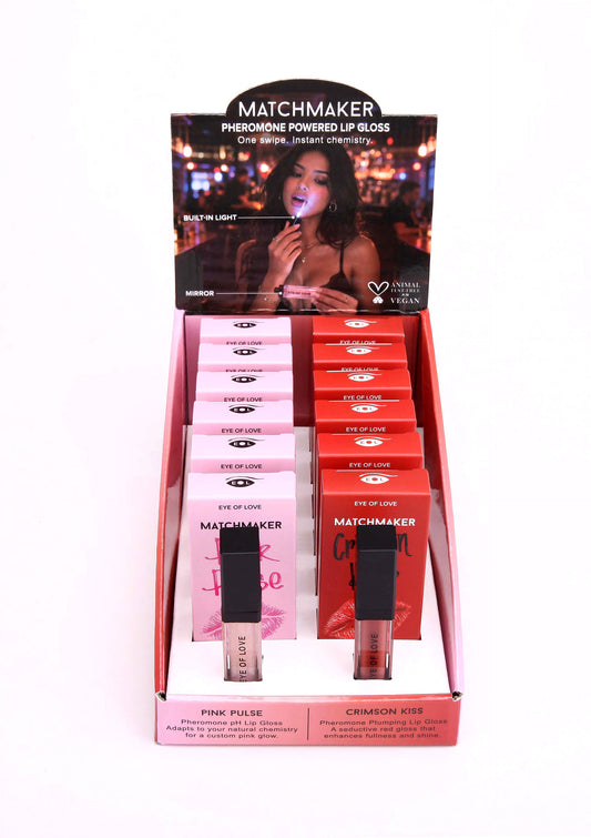 Matchmaker Lip Gloss Display 12pc