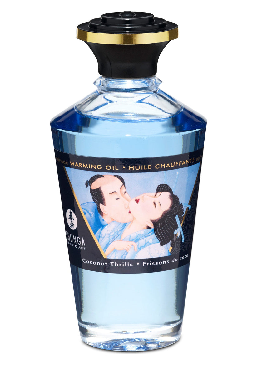 Aphrodisiac Warming Oil 100ml | Atem-aktivierter Wärmeeffekt | RaiX